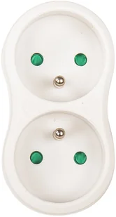 Rozgałęźnik rozdzielacz IP44 230V 2gn uziemienie - Listwy zasilające - miniaturka - grafika 2