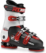 Buty narciarskie - ROCES Kinder Idea Free 22.5-25.5 dziecięce buty narciarskie z regulowaną długością, czarny 450492-014 black-white-red - miniaturka - grafika 1