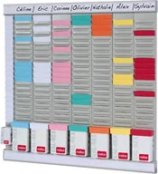 Teczki i skoroszyty - Nobo Tablica z karteczkami T-Card Office 2911080 - miniaturka - grafika 1