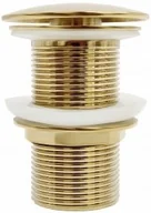 Korki do umywalek - Rea A9500 KOREK UMYWALKOWY KLIK-KLAK L.GOLD bez przelewu - miniaturka - grafika 1