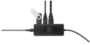 HP Hewlett Packard USB-C Travel Hub G2 EURO 235N8AA - Huby USB - miniaturka - grafika 3