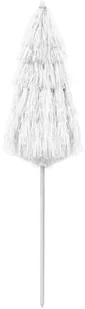 VidaXL Parasol plażowy, biały, 180 cm 314700 VidaXL - Parasole ogrodowe - miniaturka - grafika 3