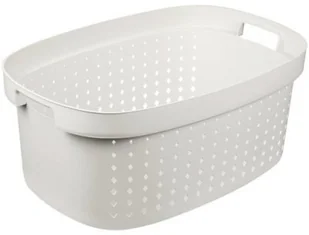Plast team poland Kosz Na Pranie Seoul Biały 41,9L PlastTeam PT60320801 - Pudła i pojemniki do przechowywania - miniaturka - grafika 2