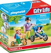 Zabawki kreatywne - PLAYMOBIL Mom with children 70284 - miniaturka - grafika 1