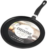 Patelnie - Home Gran Chef Crepe patelni powłoka nieprzywierająca, z uchwytem, aluminium, czarny, 32 cm 8010387035320 - miniaturka - grafika 1