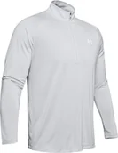 Bluzy sportowe męskie - Under Armour Tech 2.0 1/2 Zip Mens Sweater Halo Gray S - miniaturka - grafika 1