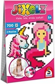 Puzzle - Schmidt Spiele Spiele 46115 Jixelz, jednorożec i syrenka, 700 części, 2 motywy, zestawy do majsterkowania dla dzieci, puzzle dziecięce 46115 - miniaturka - grafika 1