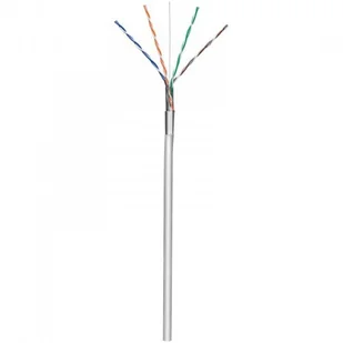Warsztatowski Skrętka CAT5e F/UTP 4x2xAWG24/1, 305m CAT5ECAFUTPW241305 - Kable miedziane Warsztatowski Skrętka CAT5e F/UTP 4x2xAWG24/1, 305m CAT5ECAFUTPW241305 - Kable miedziane - miniaturka - grafika 1