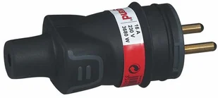 Legrand Wtyczka 2P+Z z zaciskami śrubowymi - Helium 50114 - Kostki, złączki, wtyczki - miniaturka - grafika 3