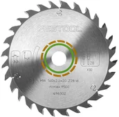 Tarcze do pił - Festool Tarcza pilarska uniwersalna HW 160X2,2X20 W28 - miniaturka - grafika 1