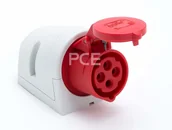 Gniazdka elektryczne - Schneider Gniazdo-16A-4P-stałe-IP44-114-6 114-6 - miniaturka - grafika 1