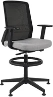 Fotele i krzesła biurowe - Grospol Krzesło Coco BS RB wysokie z podnóżkiem - miniaturka - grafika 1