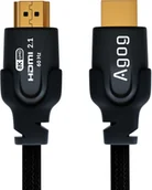 Kable komputerowe i do monitorów - Agog Kabel HDMI 2.1 8K@60Hz, 4k@120Hz, HDR, eARC Agog X-88 5m 689 - miniaturka - grafika 1