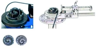 Giętarka ręczna gięcie prętów okrągłych o średnicy 18mm kwadratowych 16x16mm płaskowników 100x5mm - Giętarki - miniaturka - grafika 3