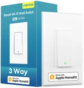 Systemy inteligentnych domów - Meross Smart Wi-Fi włącznik światła MSS550 EU Meross - miniaturka - grafika 1
