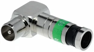 Wtyk kompresyjny kątowy IEC-WK/ZAC-TRI113 IEC-WK/ZAC-TRI113 - Akcesoria do monitoringu - miniaturka - grafika 2