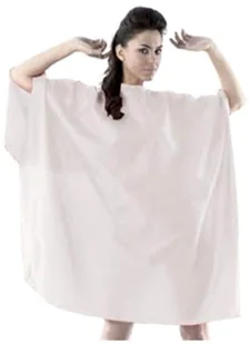 Labor Pro Profesjonalna peleryna fryzjerska biała 0000047783 - Peleryny fryzjerskie - miniaturka - grafika 2