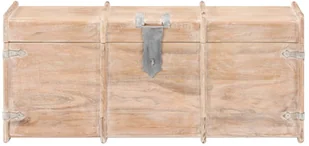 vidaXL Skrzynia, 90x40x40 cm, lite drewno akacjowe vidaXL - Pudła i pojemniki do przechowywania - miniaturka - grafika 28