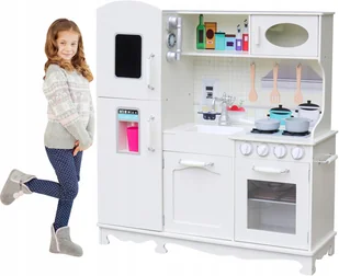 Eko Kuchnia Drewniana Dla Dzieci +akcesoria Funfit - Zabawki AGD - miniaturka - grafika 2