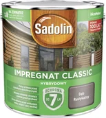 Farby i impregnaty do drewna - Sadolin Impregnat Classic dąb rustykalny 2,5 l - miniaturka - grafika 1