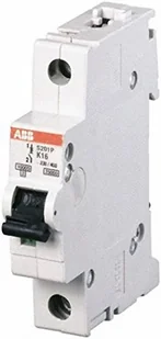 ABB Stotz S & J wyłącznik automatyczny bezpiecznik S201-K8 K, 6ka, 8 A, 1P system Pro M Compact wyłącznik nadmiarowo-prądowy 4016779507264 2CDS251001R0407-S201K8 - Bezpieczniki elektryczne ABB Stotz S & J wyłącznik automatyczny bezpiecznik S201-K8 K, 6ka, 8 A, 1P system Pro M Compact wyłącznik nadmiarowo-prądowy 4016779507264 2CDS251001R0407-S201K8 - Bezpieczniki elektryczne - miniaturka - grafika 1