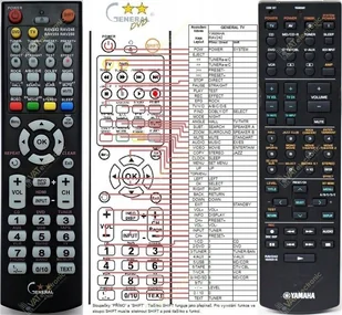 Cambridge Audio Pilot duplikat Yamaha RAV248, RAV249 ! Nowy ! - Piloty - miniaturka - grafika 7