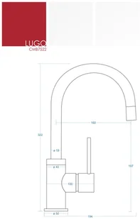 Corsan Bateria kuchenna CMB7522BL Lugo czarna CMB7522BL - Baterie kuchenne - miniaturka - grafika 2
