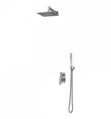 Stelaże i zestawy podtynkowe do WC - Omnires SYSFR17 CR Zestaw podtynkowy kompletny chrom - miniaturka - grafika 1