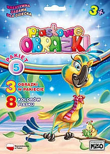 Niko Piaskowe obrazki Pakiet 5 - Zabawki kreatywne - miniaturka - grafika 3