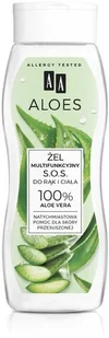 OCEANIC AA Aloes Żel multifunkcyjny S.O.S do rąk i ciała 100% Aloe Vera 250ml - Kremy oczyszczające - miniaturka - grafika 2