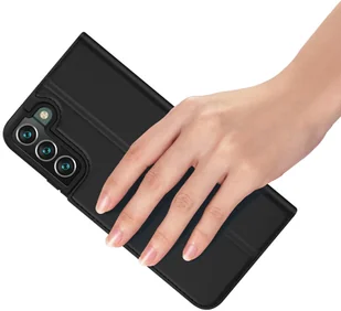 Dux Ducis Etui ochronne z klapką Skin Pro skórzane do Samsung Galaxy S22 Plus Czarne 12396X1 - Etui i futerały do telefonów Dux Ducis Etui ochronne z klapką Skin Pro skórzane do Samsung Galaxy S22 Plus Czarne 12396X1 - Etui i futerały do telefonów - miniaturka - grafika 7