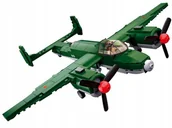 Klocki - Sluban Klocki Myśliwiec Bombowiec Samolot Wojsko - miniaturka - grafika 1