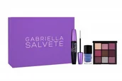 Palety i zestawy do makijażu - Gabriella Salvete Gabriella Salvete Violet Gift Set zestaw Tusz do rzęs 11 ml + paletka cieni do powiek 9 g + lakier do paznokci 11 ml Black - miniaturka - grafika 1