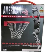 Koszykówka - Spartan Sport Obręcz uchylna do koszykówki 45cm S-1109 - miniaturka - grafika 1