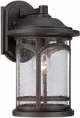 Lampy ogrodowe - Quoizel Kinkiet LAMPA zewnętrzna QZ/MARBLEHEAD2/M Elstead klasyczna OPRAWA elewacyjna do ogrodu IP44 brąz przezroczysta QZ/MARBLEHEAD2/M (Art-Nr 3048823) - miniaturka - grafika 1
