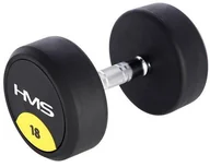 Hantle i ciężarki - HMS Hantla 18 kg gumowana Pro HG HMS - miniaturka - grafika 1