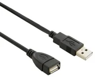 Kable komputerowe i do monitorów - 4World kabel przedłużajacy USB 2.0 typu A-A M/F1.8 m (HQ, ferryt) 6133, 06133 - miniaturka - grafika 1