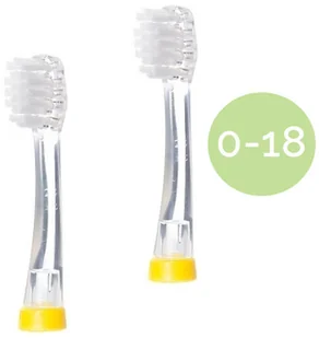 Brush-Baby Końcówki do Szczoteczki BabySonic 0-18 - Końcówki do szczoteczek elektrycznych - miniaturka - grafika 3