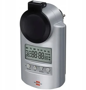 Brennenstuhl Brennenstuhl Programator czasowy elektroniczny 16A 3680W tygodniowy Primera Line DT IP44 1507491 - Systemy inteligentnych domów - miniaturka - grafika 3