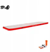 Wyposażenie sportowe i gimnastyczne - air mat gimnastyczna dmuchana mata do akrobatyki - miniaturka - grafika 1