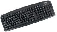 Klawiatury - Ultron UMT-400 76801 klawiatura czarna 4040895768018 - miniaturka - grafika 1