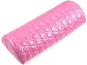 Pozostałe akcesoria kosmetyczne - Podkładka Poduszka Pod Dłoń W Serca Różowa Pink - miniaturka - grafika 1