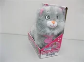 Maskotki i pluszaki - Natalia Kotek chodzący na smyczy szary - miniaturka - grafika 1