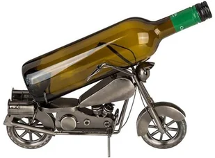 PysznaPaczka.pl Metalowy stojak na wino MOTOCYKL 2 - dla fana motoryzacji 090,71-3170 - Stojaki na wino - miniaturka - grafika 2