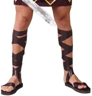 Dodatki do strojów karnawałowych - GU Sandały Rzymianina - 1 para GU18419 - miniaturka - grafika 1