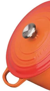 Le Creuset Garnek Żeliwny okrągły 26cm głeboki 21195260902430 - Garnki - miniaturka - grafika 3
