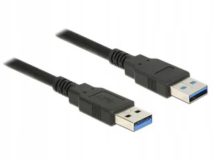 Delock Kabel USB 3.0 1m AM-AM czarny 85060 - Kable USB - miniaturka - grafika 5