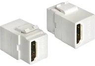 Inne akcesoria audio-wideo - Delock HDMI f/f Moduły kluczowe, Keystone module - miniaturka - grafika 1