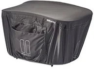 Koszyki rowerowe - Basil koszyk na rower deszcz ochrona pokrywa Keep Dry, szary, M BAS50455 - miniaturka - grafika 1