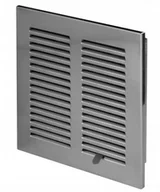 Rury i kanały wentylacyjne - Awenta Kratka wentylacyjna metalowa VELITE chrom 14x14 MVZ2N MVZ2N - miniaturka - grafika 1